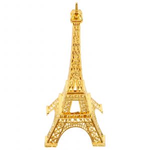 Petite Statue de Tour Eiffel en Fer et Métal, Décoration Artisanale de Gâteaux, Souvenirs de Voyage,