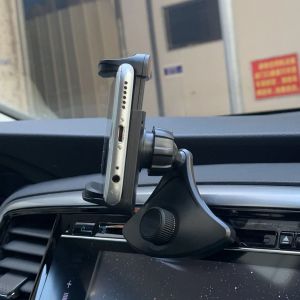Support de téléphone portable pour fente CD de voiture, mains libres, support de voiture avec forte