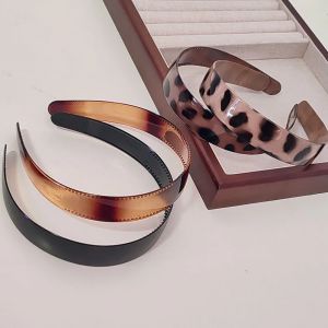 Bandeaux léopard européens et jeunesse pour femmes, bandeaux de sauna pour filles, lunette vintage