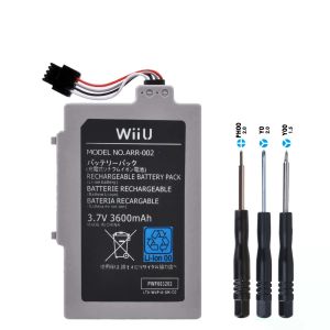 Batterie de manette de jeu Wii U 3600mAh ARR-002 pour contrôleur Nintendo Wii U WUP-010 WUP-012