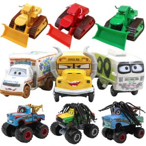Disney Pixar voitures chariot élévateur moissonneuse Fritter foudre Mcqueen Dr dommages Rare moulé