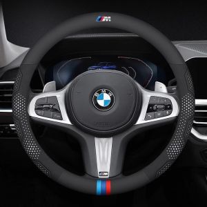 Housse de volant antid&eacute;rapante en Fiber de carbone, pour BMW M X1 X3 X4 X5 X7 E36 E39 E46 E60 E65