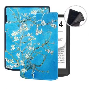 PocketBook InkPad 4 couleurs 3 et 2 étui en cuir intelligent housse de protection coque souple avec