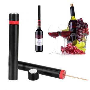 Ouvre-bouteille de vin tire-bouchon à vin pot dissolvant de liège pompe à pression d'air outils de