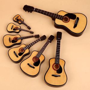 Mini guitare classique en bois Miniature, modèle de guitare, Instrument de musique, décoration de