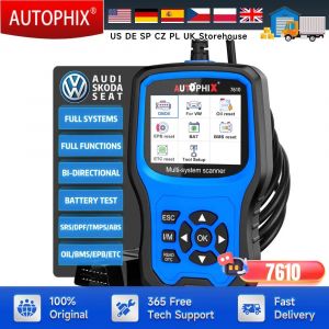 AUTOPHIX 7610 Scanner automobile OBD2 tous les outils de diagnostic de voiture du système pour VW