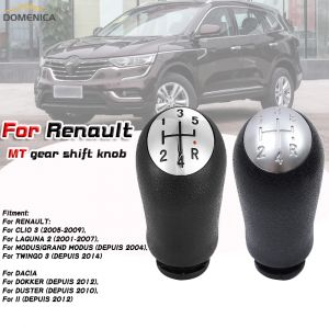 Pommeau de levier de vitesse &agrave; 5 vitesses pour Renault CLIO MK3 3 III MEGANE MK2 SCENIC MK2, poign&eacute;e