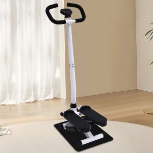 Fitness Twist Stepper pour l'exercice à domicile, machine à pas avec guidon et bande 02/10/2018,