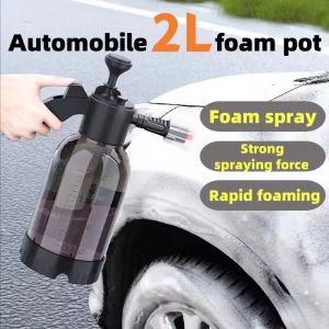 Pulvérisateur de mousse pneumatique pour lavage de voiture, bouteille d'eau d'inspection domestique,