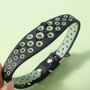 Collier anti-vermifuge r&eacute;glable pour animaux de compagnie, pr&eacute;vention des puces et des acariens,