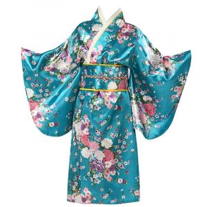 Japonais bébé fille Kimono enfants Vintage Yukata enfants fille Cospaly Costume traditionnel Costume