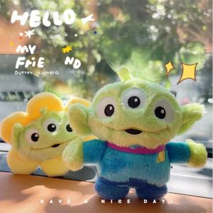 Disney Toy Story Alien mignon Kawaii trois yeux garçon en peluche pendentif sac d'école sac à dos