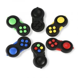 Nouveau coussin de contrôleur Fidget de qualité supérieure avec 8 fonctions Fidget Cube de jouet de