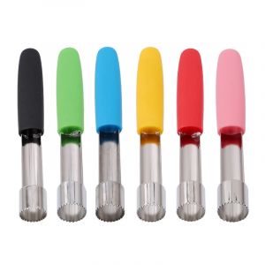 Dissolvant de graines de noyau de fruits en acier inoxydable, facile à torsion, semoir de pommes,