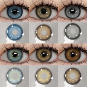 EYESHARE Lentilles de contact de couleur pour les yeux 1 paire de lentilles de contact de couleur