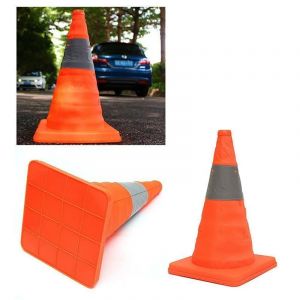 Cônes de circulation pliables, cône de sécurité, cône de route pliable, matériau souple,