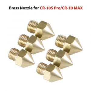 CREALITY CR-10S Pro/ V2/CR-10 MAX 3/5 pièces buse en laiton 0.2/0.4/0.6/0.8/1.0MM pour imprimante 3D