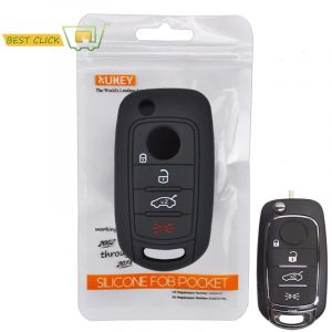 Juste de clé en silicone pour Fiat, Cronos, Egea, 500X Toro Tipo, Dodge Neon Keyless Fob Shell, Skin
