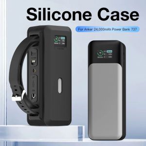 Étui en Silicone pour Anker 737 batterie externe 140W 24000mAh PowerCore TF/carte SIM broche sac de