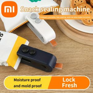 Xiaomi &ndash; scelleuse de sacs alimentaires, presse &agrave; main, scelleuse de sacs de conservation, pinces de