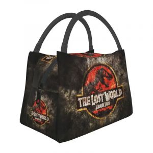 Lunch Box isotherme The Lost World pour femme, Dinosaure, Sac isotherme, Conteneur Pinic, Aliment