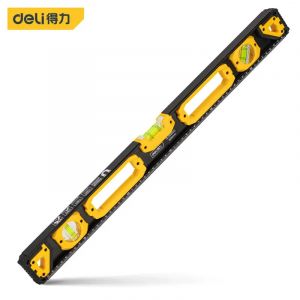 Règle magnétique à roulement élevé, niveau à bulle de 600mm, bulles à levier, règle horizontale