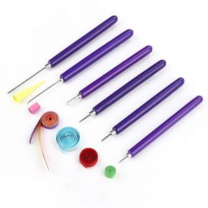 Outils de Quilling en papier, Kit fendu, stylo à aiguille de Quilling à friser roulant fait à la