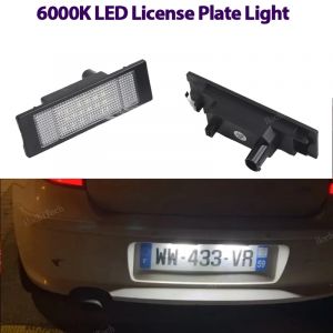 Lampe LED pour plaque d'immatriculation de voiture, 12V, sans erreur, pour BMW E81 E87 F21 E63 E64