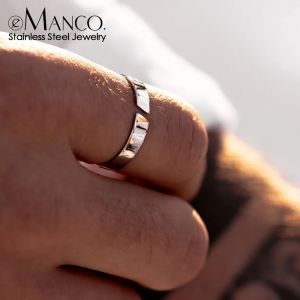 EManco – bague unisexe en acier inoxydable, tendance Punk européenne et américaine, accessoires de