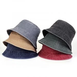 Chapeaux seau de personnalité unisexe, couleur unie, casquettes de pêcheur, casquette décontractée
