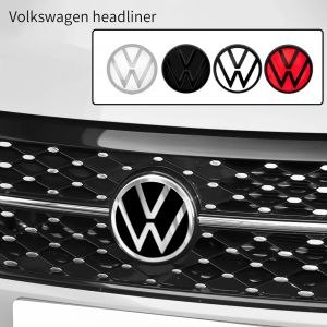 Logo de coffre arrière de capot avant de voiture, insigne d'emblème à la place pour Volkswagen VW