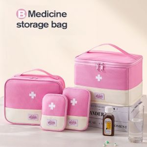 Trousse médicale Portable pour la maison, trousse de premiers soins en plein air, sac de rangement