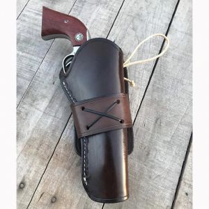 Étui de Revolver caché en cuir Steampunk médiéval, pour baril de 6 à 8 pouces, pistolet de Cowboy