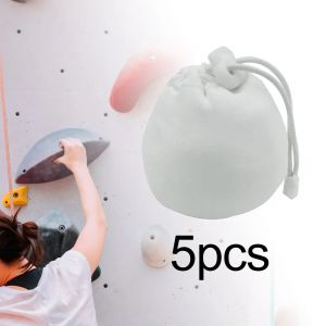 5x sac de balle de craie pochette anti-dérapant sac de poudre pour l'entraînement escalade sport