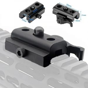 QD Harris Style bipied adaptateur fronde goujon pivotant 20mm Weaver Picatinny montage sur Rail