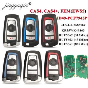 Clé intelligente KeylessGo | 315/433/868Mhz, télécommande, pour BMW 3 5 7 séries 2009-2016, système
