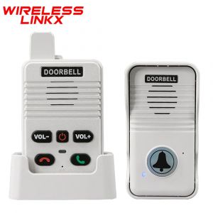 Interphone Duplex vocal sans fil, sonnette pour maison, Audio domestique, 200M, avec batterie