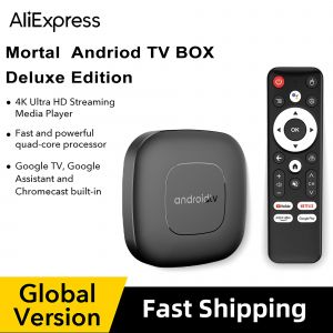 2024 Mortal T1 TV Box Android  Allwinner H313 Quad Core HDR10+ 4K 2 Go de RAM 8 Go 16 Go de ROM 2,4
