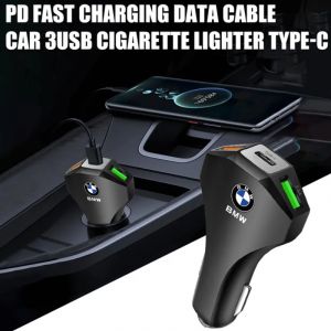 Micro chargeur rapide pour voiture, allume-cigare de véhicule, prise de conversion pour BMW M