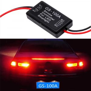 Module de clignotant de contrôleur stroboscopique de Flash GS-100A, 1 pièce, pour lampe de feu Stop