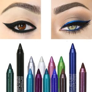 Stylo Eyeliner BLANC ateur de Couleurs, Haute Pigmentation, Nacré, Scintillant, D.lique, struction