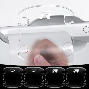 Autocollant transparent de bol de poignée de porte de voiture pour Volkswagen, Tiguan, Bora, POLO,