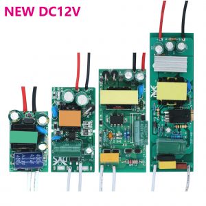 Pilote Led DC12V alimentation 6W 15W 36W 48W transformateur 220v à 12v l'autorisation pipeline 3A 4A