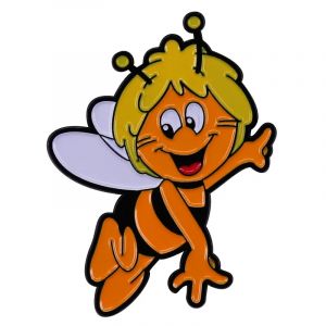 Broches en émail abeille de dessin animé C3372, broches mignonnes pour vêtements, sac à dos,