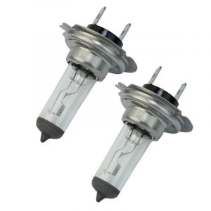 Phare au xénon H7 pour voiture, 2 pièces, 55W 6000K, lampe halogène blanche, ampoules 12V,