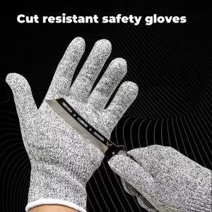Paire de gants anti-coupure en verre, mitaines spéciales anti-rayures, anti-coups de couteau, usine