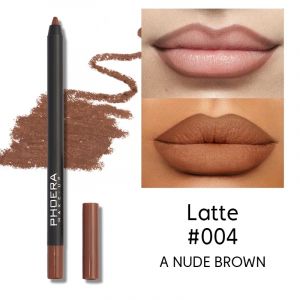Stylo rouge à lèvres naturel étanche, crayon Jules Liner, maquillage contour, marron sexy, longue