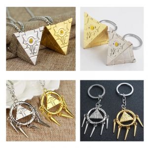 Anime yu-gi-oh porte-clés Yugi Muto Millenium Puzzle roue du millénaire sagesse pendentif porte-clés