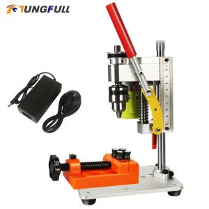 Mini perceuse d'établi multifonctionnelle 120W, perceuse de haute précision, Machine de perçage de