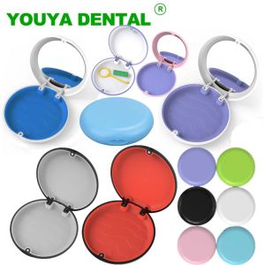 Bo&icirc;te de retenue pour fausses dents, mallette de rangement pour proth&egrave;ses dentaires, prot&egrave;ge-dents,